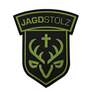 Jagdstolz Patch Logo Black/Olive im Pareyshop