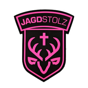 Jagdstolz Patch Logo Pink im Pareyshop