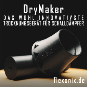 Flexonix DryMaker (Trocknungsgerät für Schalldämpfer) im Pareyshop