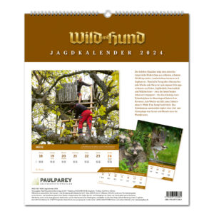 WILD UND HUND Edition: Jagdkalender Wandvariante 2024 im Pareyshop
