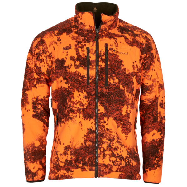 Pinewood Furudal Reversible Camou Fleecejacke Jagdbraun/Strata Blaze im Pareyshop