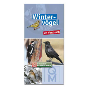 Bestimmungskarte: Wintervögel im Vergleich im Pareyshop