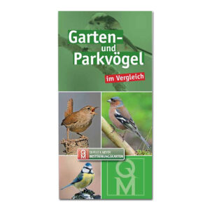Bestimmungskarte: Garten- und Parkvögel im Vergleich im Pareyshop