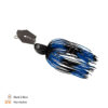 ZECK Kunstköder Bladed Jig Black & Blue - #1/0 im Pareyshop