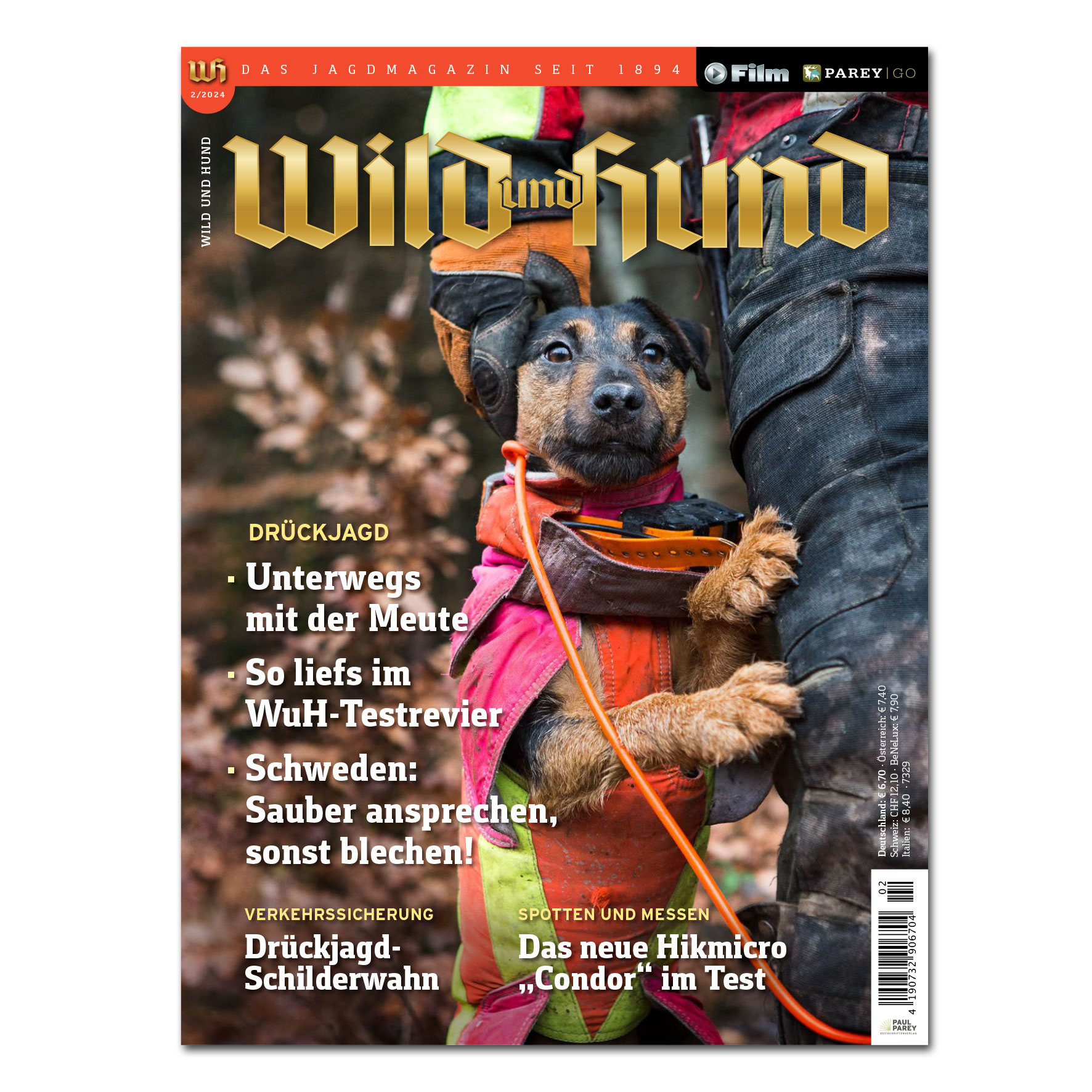 Wild und Hund 2024/02 - versandkostenfrei bestellen im Pareyshop