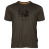 Pinewood Wild Boar T-Shirt Suede Brown im Pareyshop