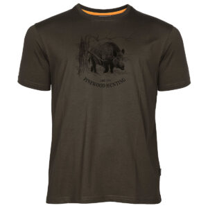 Pinewood Wild Boar T-Shirt Suede Brown im Pareyshop