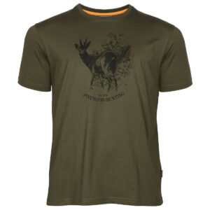 Pinewood Roe Deer T-Shirt Oliv im Pareyshop