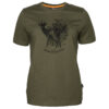 Pinewood Roe Deer Damen T-Shirt Oliv im Pareyshop