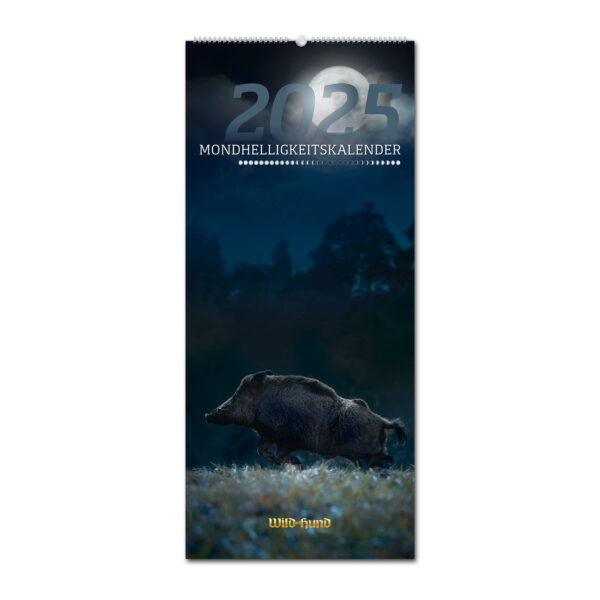 WILD UND HUND Edition: Mondhelligkeitskalender 2025 im Pareyshop