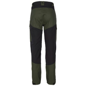 Pinewood Herren-Hose Finnveden Trail Hybrid Schwarz/Moosgrün im Pareyshop