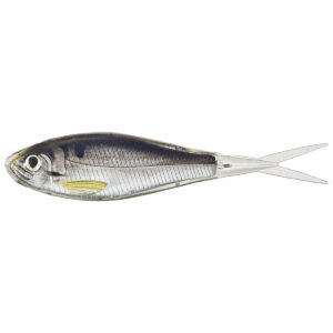 LIVETARGET Skip Shad Silver/Smoke 90 mm im Pareyshop