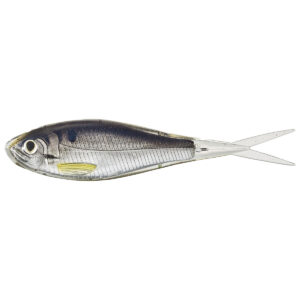 LIVETARGET Skip Shad Silver/Smoke 135 mm im Pareyshop