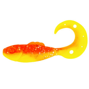 Gummifisch Killer Grub 4 Orange im Pareyshop